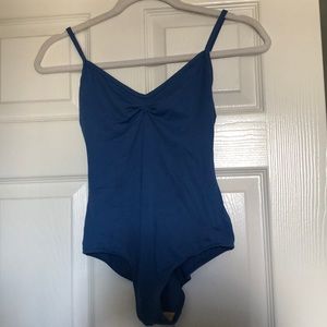 Blue leotard